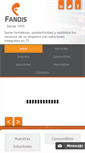 Mobile Screenshot of fandis.com.mx